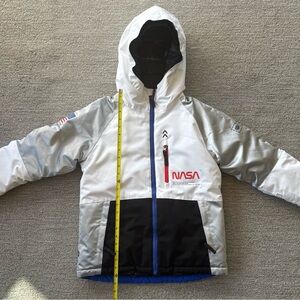 686 Gray Thermal Jacket with Spacecraft Design